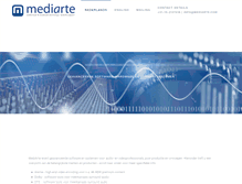 Tablet Screenshot of mediarte.com